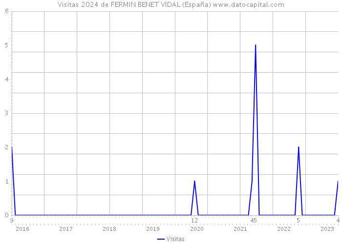 Visitas 2024 de FERMIN BENET VIDAL (España) 