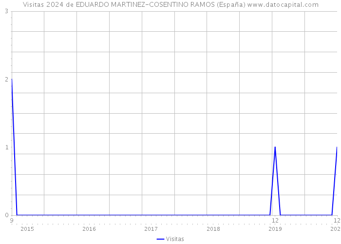 Visitas 2024 de EDUARDO MARTINEZ-COSENTINO RAMOS (España) 