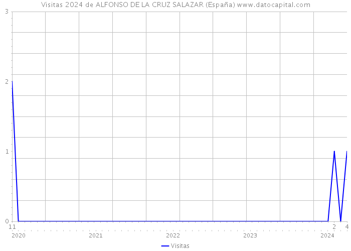Visitas 2024 de ALFONSO DE LA CRUZ SALAZAR (España) 