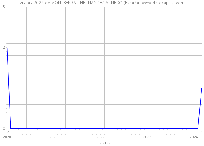 Visitas 2024 de MONTSERRAT HERNANDEZ ARNEDO (España) 