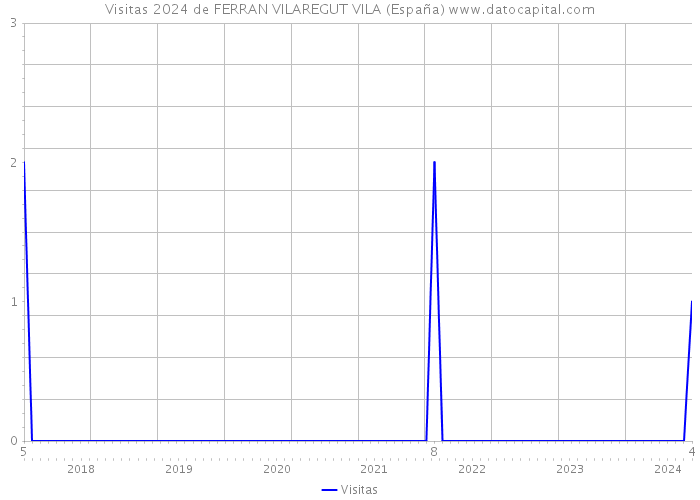 Visitas 2024 de FERRAN VILAREGUT VILA (España) 