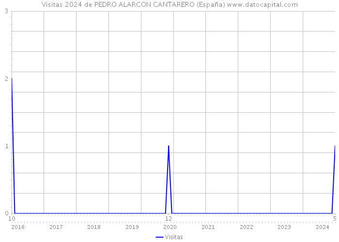 Visitas 2024 de PEDRO ALARCON CANTARERO (España) 