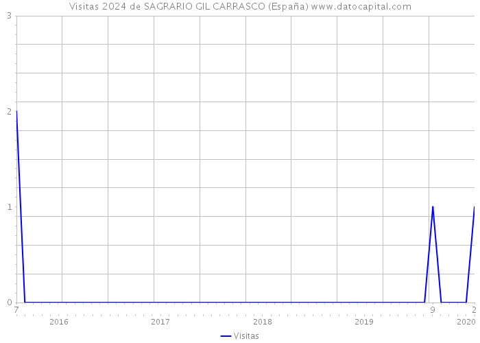 Visitas 2024 de SAGRARIO GIL CARRASCO (España) 