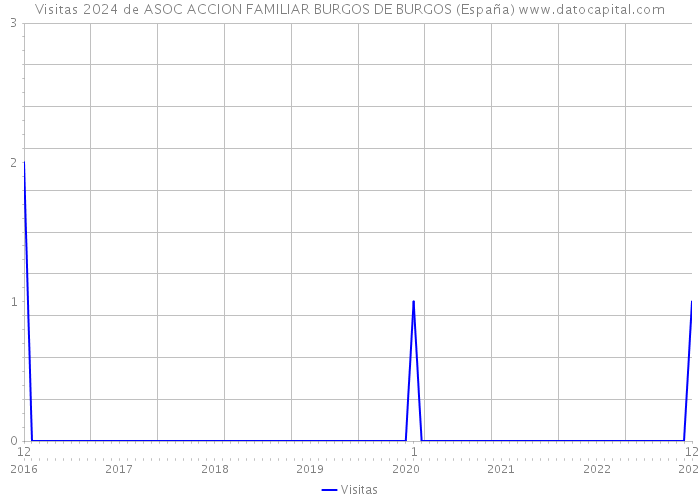 Visitas 2024 de ASOC ACCION FAMILIAR BURGOS DE BURGOS (España) 