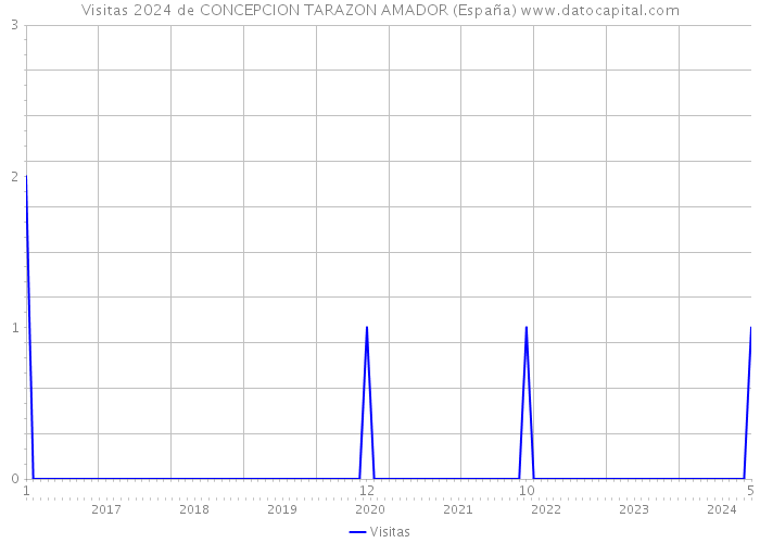 Visitas 2024 de CONCEPCION TARAZON AMADOR (España) 