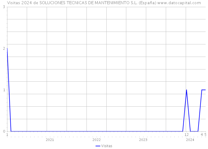 Visitas 2024 de SOLUCIONES TECNICAS DE MANTENIMIENTO S.L. (España) 