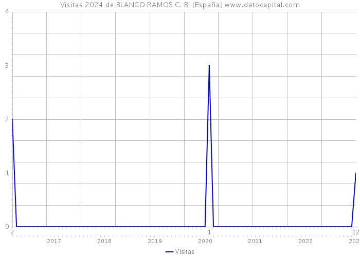 Visitas 2024 de BLANCO RAMOS C. B. (España) 