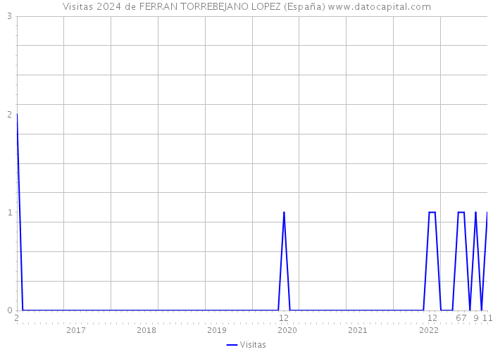 Visitas 2024 de FERRAN TORREBEJANO LOPEZ (España) 