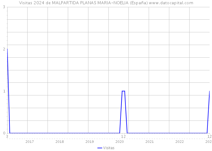 Visitas 2024 de MALPARTIDA PLANAS MARIA-NOELIA (España) 