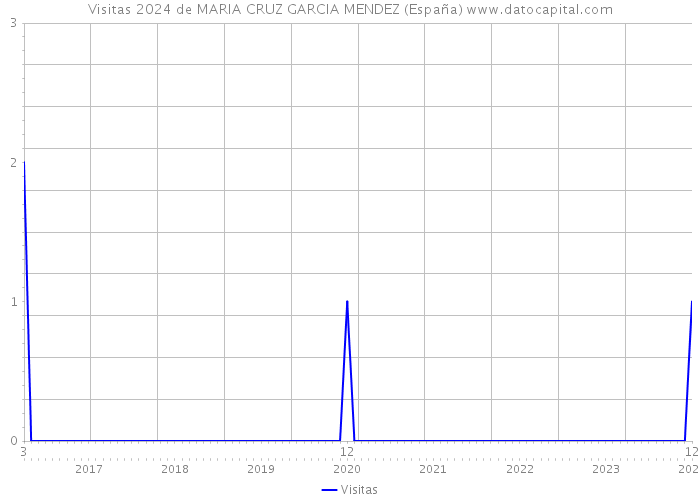 Visitas 2024 de MARIA CRUZ GARCIA MENDEZ (España) 