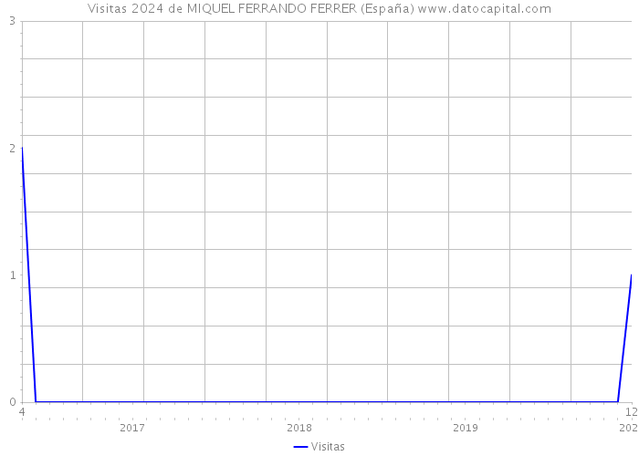 Visitas 2024 de MIQUEL FERRANDO FERRER (España) 