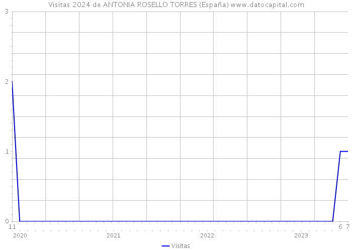 Visitas 2024 de ANTONIA ROSELLO TORRES (España) 