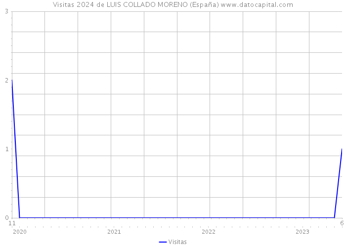 Visitas 2024 de LUIS COLLADO MORENO (España) 
