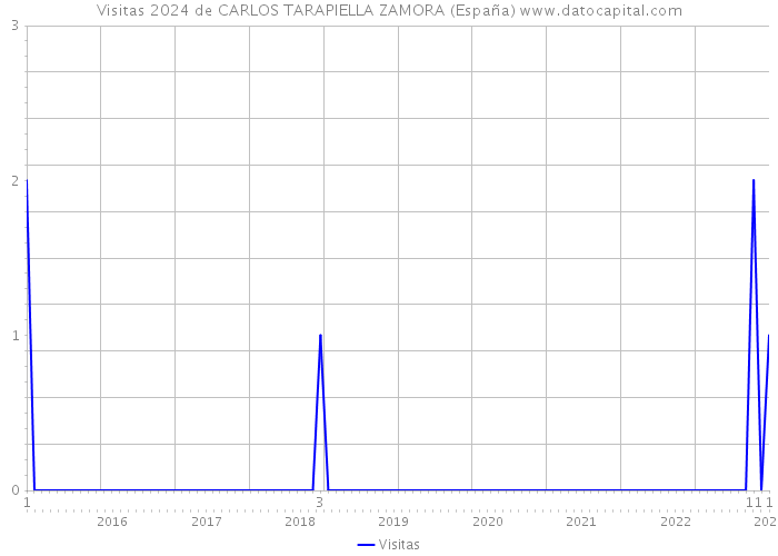 Visitas 2024 de CARLOS TARAPIELLA ZAMORA (España) 