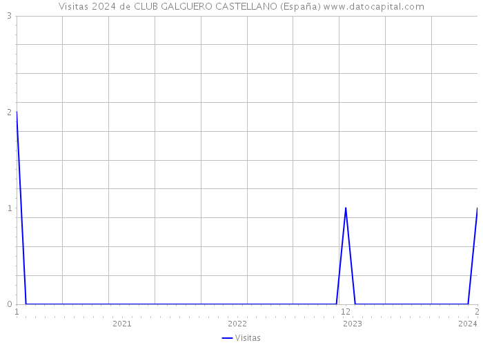 Visitas 2024 de CLUB GALGUERO CASTELLANO (España) 
