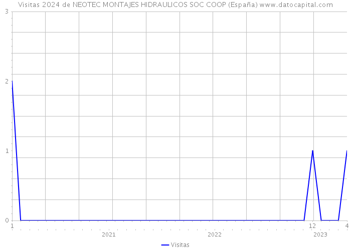 Visitas 2024 de NEOTEC MONTAJES HIDRAULICOS SOC COOP (España) 