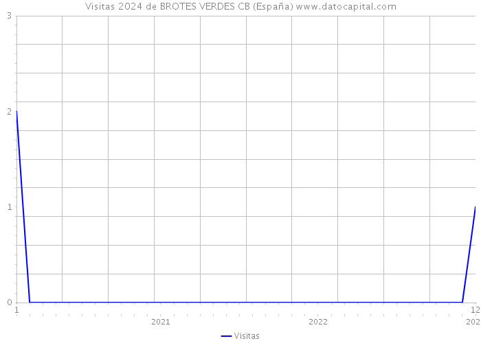 Visitas 2024 de BROTES VERDES CB (España) 