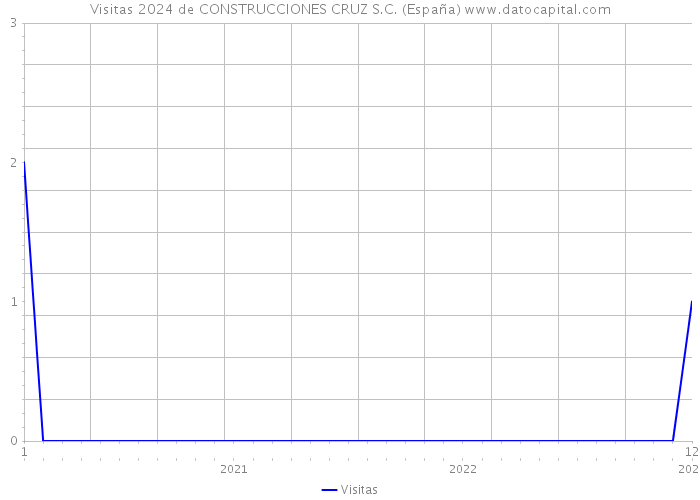 Visitas 2024 de CONSTRUCCIONES CRUZ S.C. (España) 