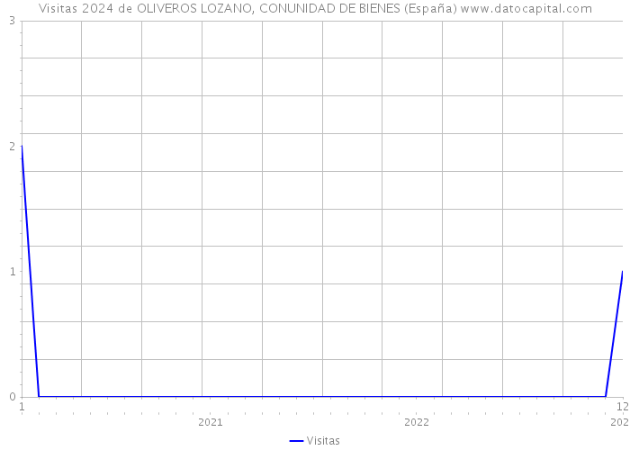 Visitas 2024 de OLIVEROS LOZANO, CONUNIDAD DE BIENES (España) 