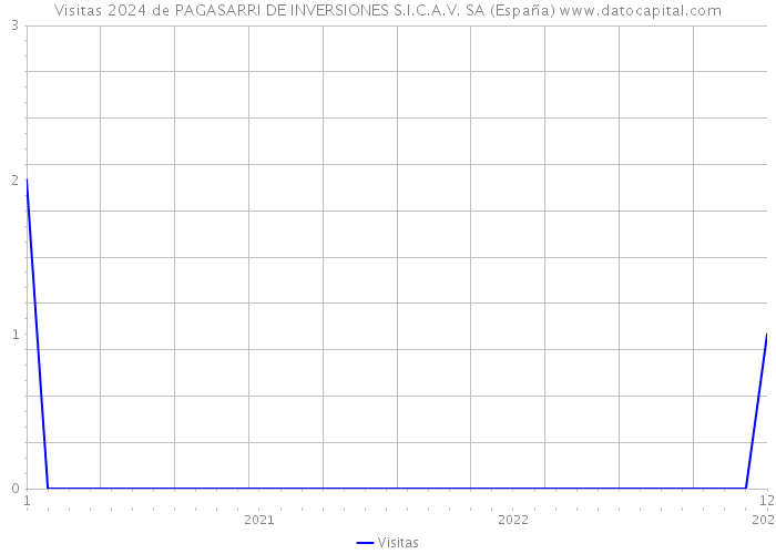 Visitas 2024 de PAGASARRI DE INVERSIONES S.I.C.A.V. SA (España) 