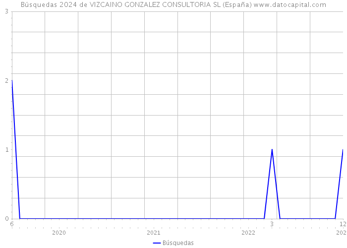 Búsquedas 2024 de VIZCAINO GONZALEZ CONSULTORIA SL (España) 