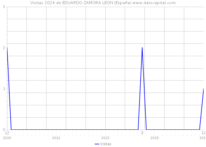 Visitas 2024 de EDUARDO ZAMORA LEON (España) 