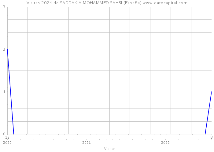 Visitas 2024 de SADDAKIA MOHAMMED SAHBI (España) 