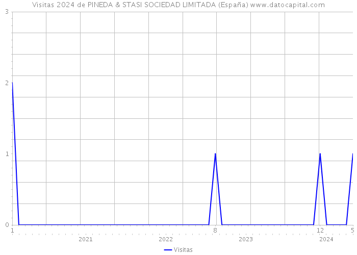 Visitas 2024 de PINEDA & STASI SOCIEDAD LIMITADA (España) 