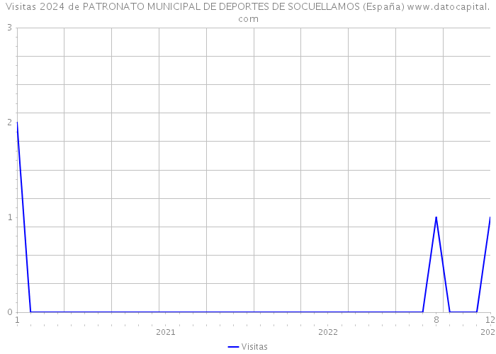 Visitas 2024 de PATRONATO MUNICIPAL DE DEPORTES DE SOCUELLAMOS (España) 