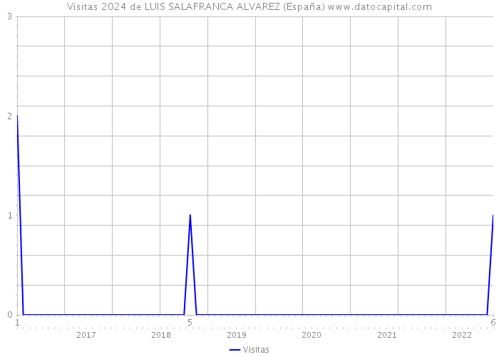 Visitas 2024 de LUIS SALAFRANCA ALVAREZ (España) 