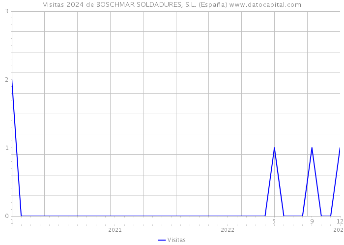 Visitas 2024 de BOSCHMAR SOLDADURES, S.L. (España) 