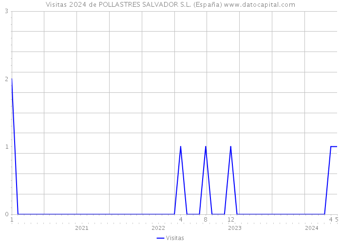 Visitas 2024 de POLLASTRES SALVADOR S.L. (España) 