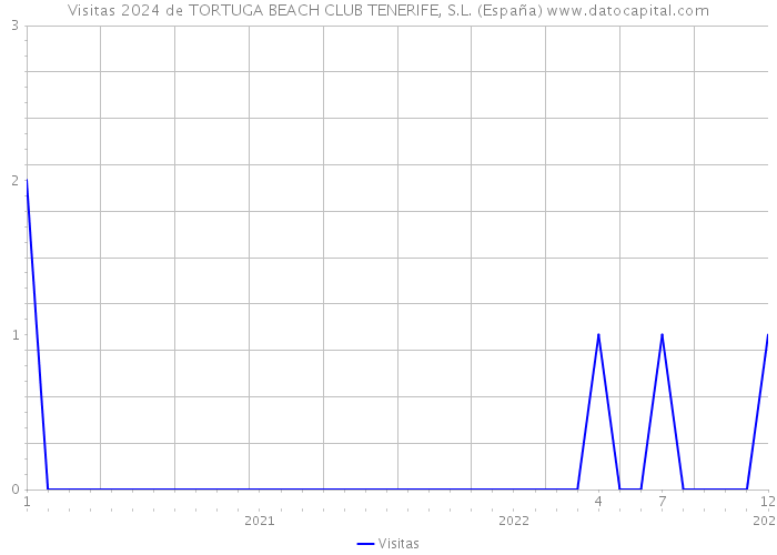 Visitas 2024 de TORTUGA BEACH CLUB TENERIFE, S.L. (España) 