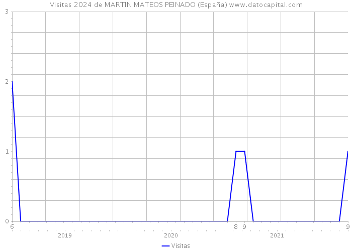 Visitas 2024 de MARTIN MATEOS PEINADO (España) 