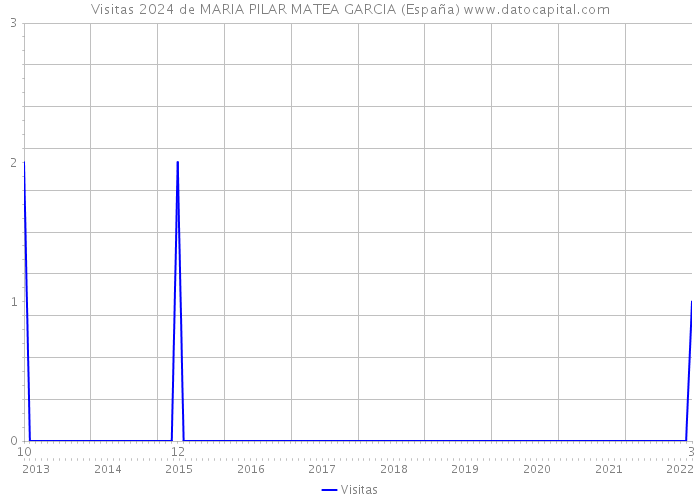 Visitas 2024 de MARIA PILAR MATEA GARCIA (España) 