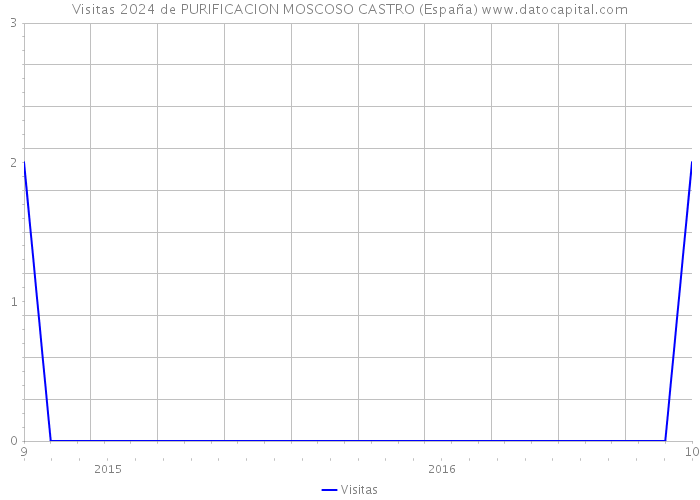 Visitas 2024 de PURIFICACION MOSCOSO CASTRO (España) 