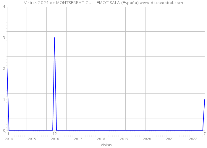 Visitas 2024 de MONTSERRAT GUILLEMOT SALA (España) 