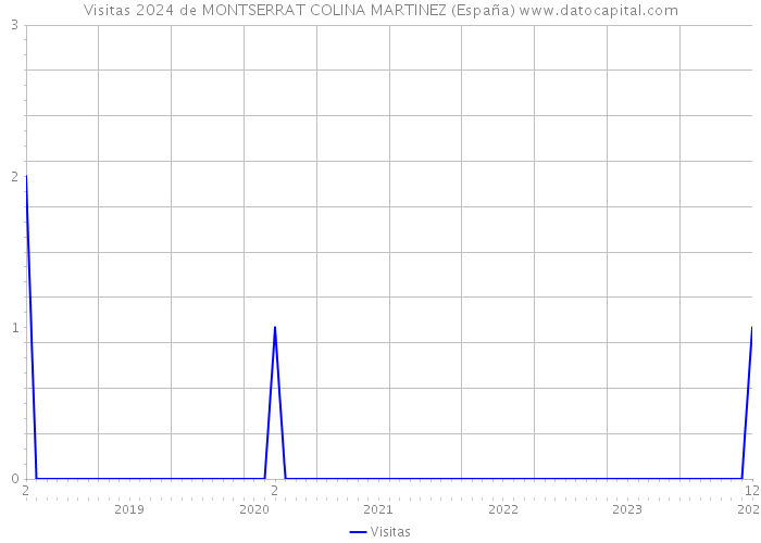 Visitas 2024 de MONTSERRAT COLINA MARTINEZ (España) 