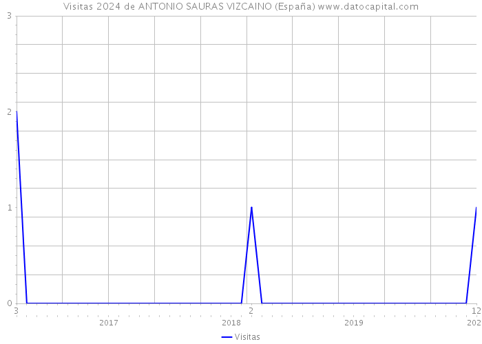 Visitas 2024 de ANTONIO SAURAS VIZCAINO (España) 