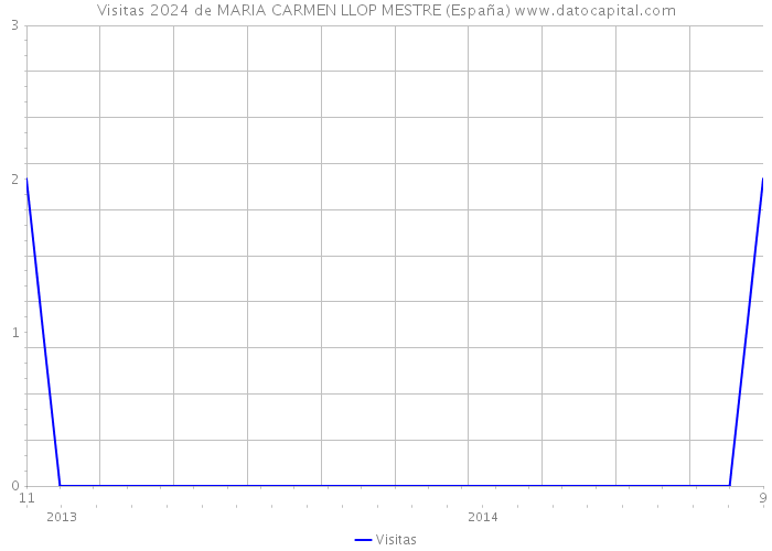 Visitas 2024 de MARIA CARMEN LLOP MESTRE (España) 