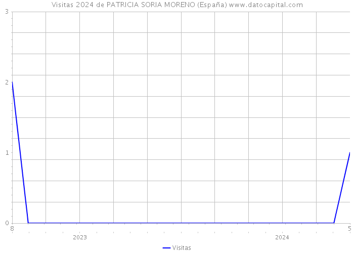 Visitas 2024 de PATRICIA SORIA MORENO (España) 