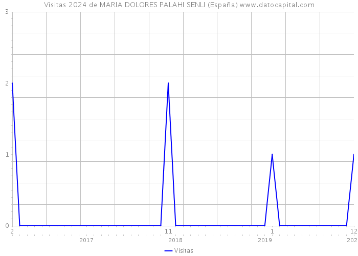 Visitas 2024 de MARIA DOLORES PALAHI SENLI (España) 