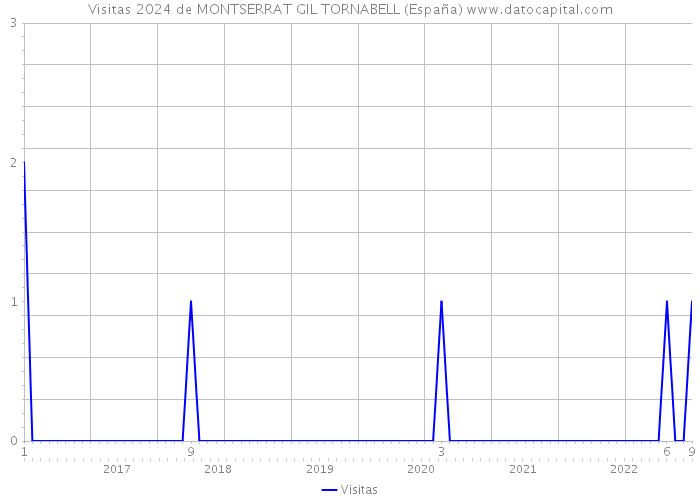 Visitas 2024 de MONTSERRAT GIL TORNABELL (España) 