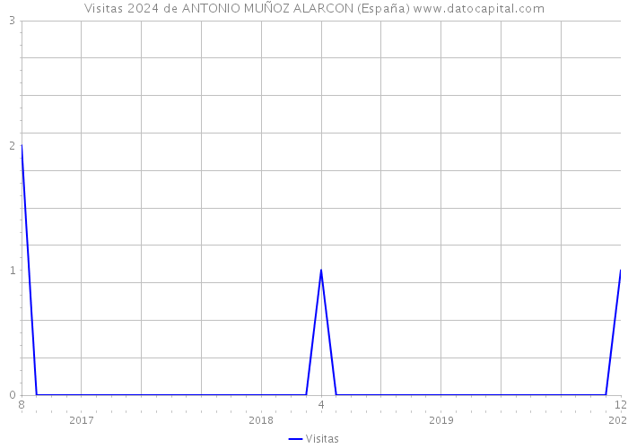 Visitas 2024 de ANTONIO MUÑOZ ALARCON (España) 