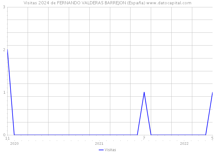 Visitas 2024 de FERNANDO VALDERAS BARREJON (España) 
