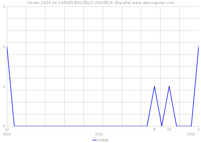 Visitas 2024 de CARLES BALCELLS VILASECA (España) 