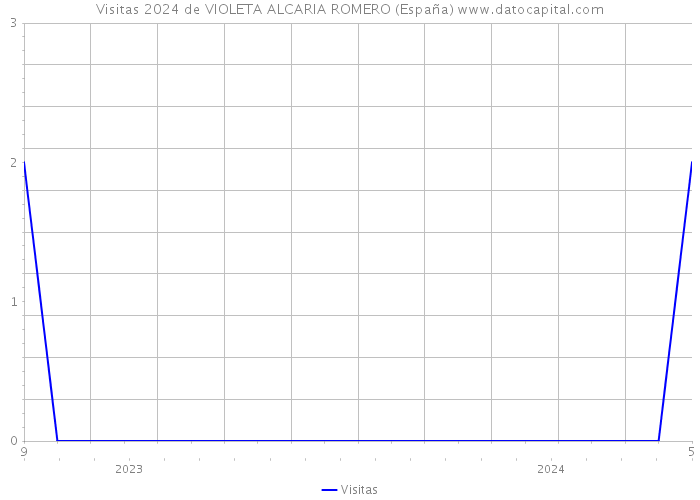 Visitas 2024 de VIOLETA ALCARIA ROMERO (España) 