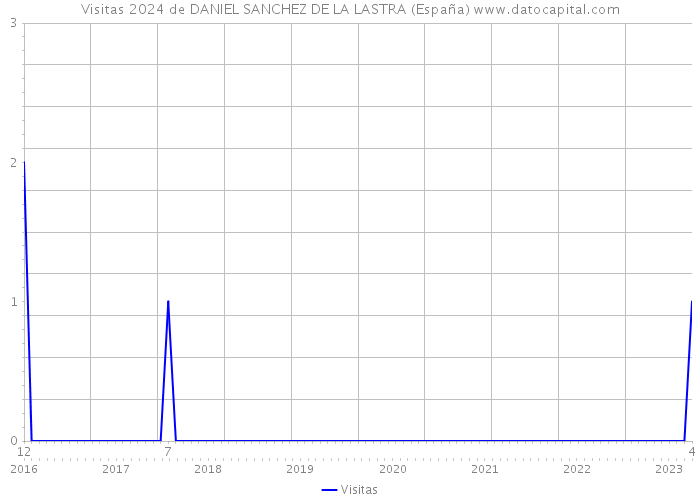 Visitas 2024 de DANIEL SANCHEZ DE LA LASTRA (España) 