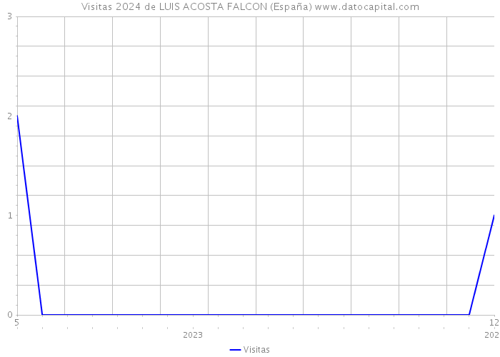 Visitas 2024 de LUIS ACOSTA FALCON (España) 