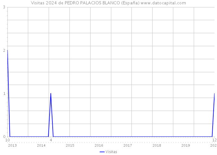 Visitas 2024 de PEDRO PALACIOS BLANCO (España) 